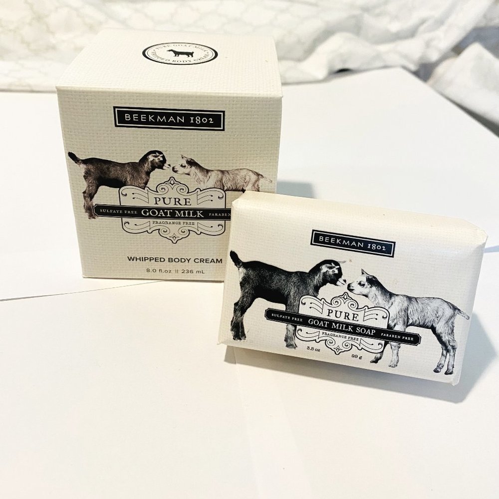 Beekman 1802  Goat Milk Whipped Body Cream & Soap